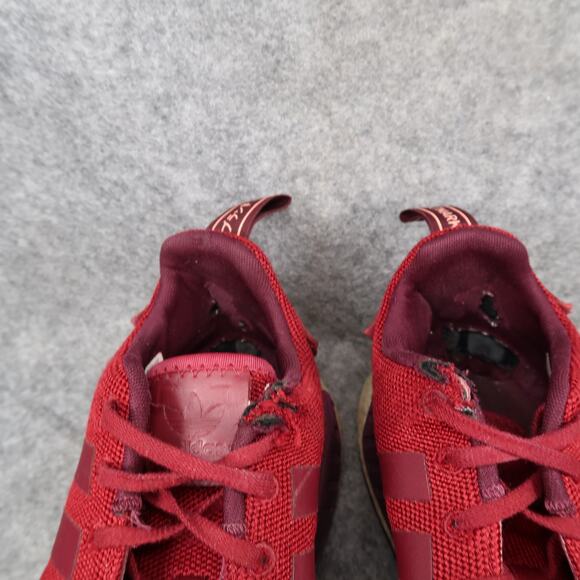 Adidas Shoes Mens 10.5 Athletic Trainers NMD R2 Collegiate Burgundy Casual Run - Picture 3 of 13
